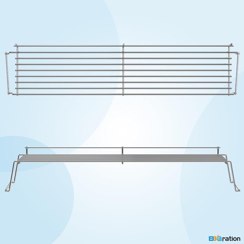 BBQration 65054 Warming Rack for Weber Genesis 300 Grill Parts (2007-2016) Genesis E310 E320 E330, Grill Warming Rack for Weber Genesis Grill Parts Warming Rack for Weber 81323 62749 - Image 5